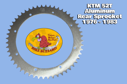 Ktm aluminum rear - ktm, 52t