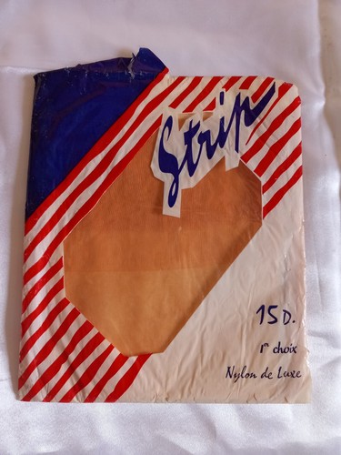 Bas nylon avec couture taille - nylon,