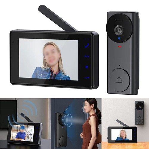 Sonnette vidéo fil interphone