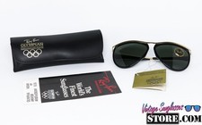 VINTAGE SUNGLASSES RAY BAN OLYMPIAN W0549 AVIATOR BAUSCH LOMB G-15 OLYMPIC GAMES