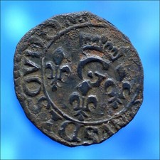 DOMBES LIARD GASTON 1649 RARE