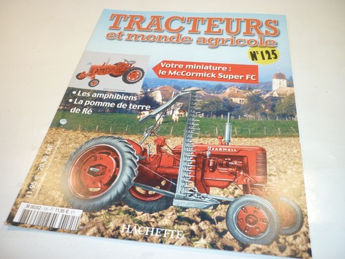Fascicule tracteur monde - tracteur, et