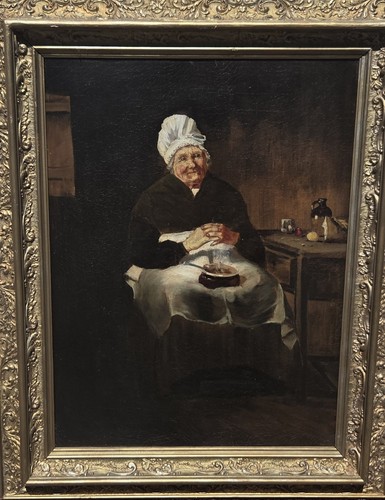 Tableau ancien scène - tableau,