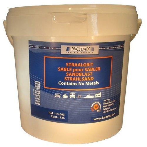 Seau sable pour sablage 12l - sable,