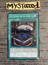 Yu-gi-oh! Card Le Livre De La Loi FUEN-FR036 Secret Rare French Used