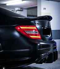 AILERON SPOILER LEVRE COFFRE NOIR R LOOK MERCEDES CLASSE C W204 BERLINE
