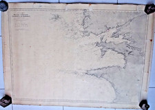 CARTE MARINE ANCIENNE DE