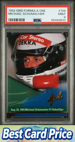 Michael schumacher 1992 - 1992, grid