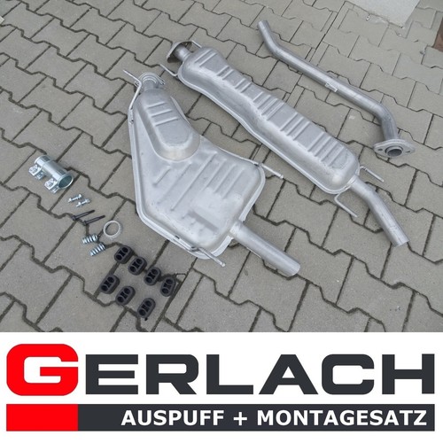 Pot échappement pour opel - d'échappement,
