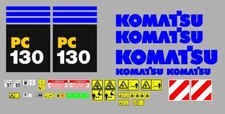 Komatsu PC 130 2 Autocollants