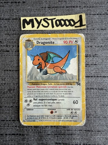 Carte pokémon dragonite - carte,