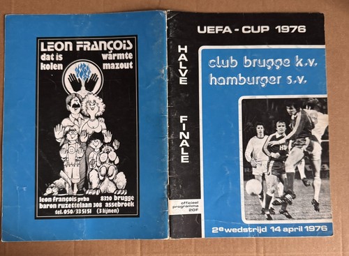 Football programme club brugge - programme,