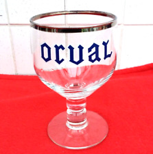 ancien verre a orval bière de l'abbaye (modèle grande coupe)