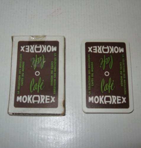 Set cards cafe mokarex - 32, cards,