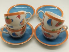 Lot 4 Tasses + Soucoupes