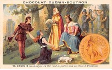 Chromes -COR10648 - Chocolats Guérin-Boutron - Louis IX - King - Oak - Vincenne