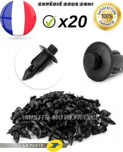Rivet clips fixation - clips,