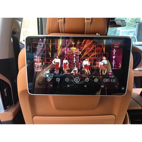 Car headrest monitor display - headrest,