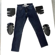 Spidi Denim size 31 motorcycle riding jeans J-Tracker pants  w/ armor used CE