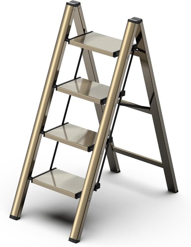 Escabeau pliable marches - 4, en