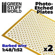 Engraved plates - barbed wire new | 8436574506709