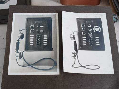 Ancienne photo telephone - photo,
