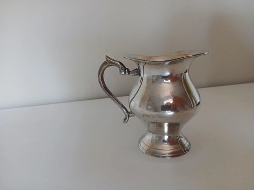 Pot lait vintage métal - lait,