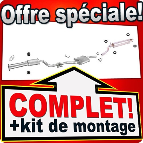 Echappement pour mercedes - echappement,