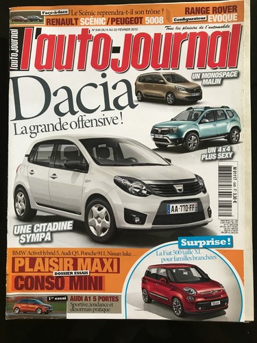 Auto journal 2012 dacia - journal, 9/02/2012;