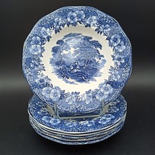 ENOCH WEDGWOOD - 6 ASSIETTES