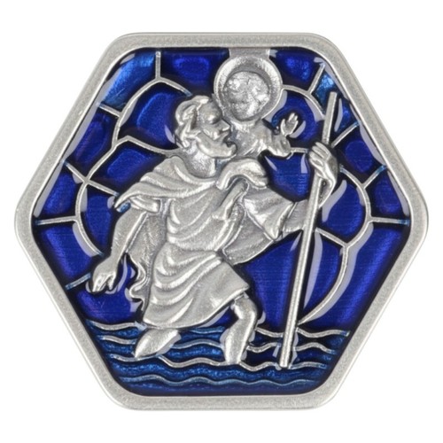 Saint christophe plaque - saint,