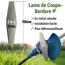 X5 Lames de Coupe-Bordure en