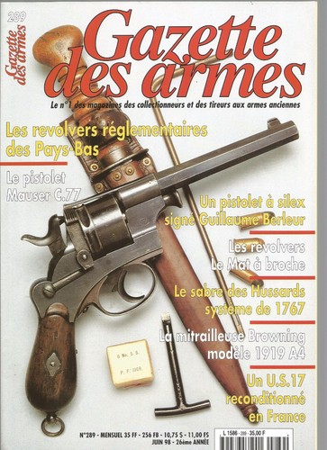 Gazette des armes 289 - gazette, n°289