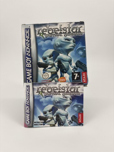 Jeu gba rebelstar - jeu,