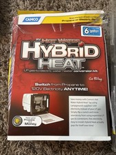 Camco 11673 RV Hot Water Hybrid Heat 6Gallon Switch From Propane to 120V Anytime
