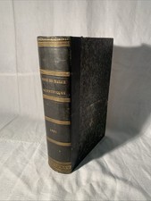 Livre Ancien Revue Des Travaux Scientifiques 1881 