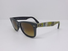 Ray-Ban Wayfarer RB 2140 6065 50 Green Camo w/Brown Gradient Urban Camouflage
