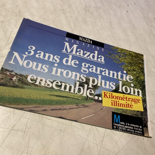 Mazda magazine automobile