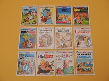 Lot 12 cartons couverture BD ASTERIX - NUTELLA - Ferrero