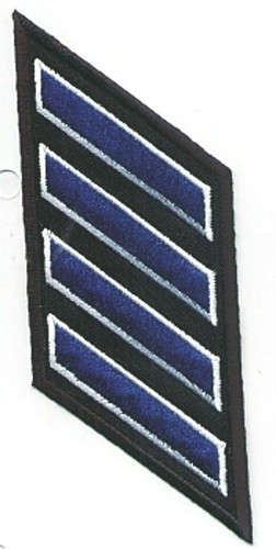 Police four stripe year - four,