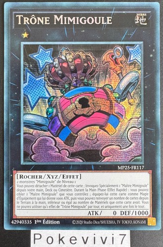 Carte trône - yu-gi-oh!,