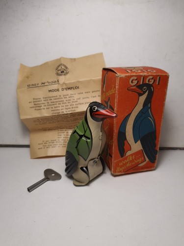 Gigi pingouin jouet mécanique - gigi,