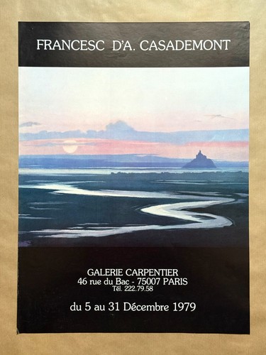 Affiche vintage originale - affiche,