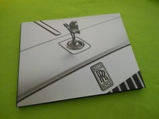 BROCHURE RIGIDE ROLLS ROYCE GHOST FAMILY ETAT NEUF 2018