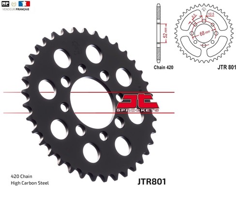 Couronne quad suzuki lt50 - couronne,