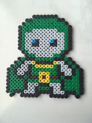 Pixel art perles a repasser - perles,