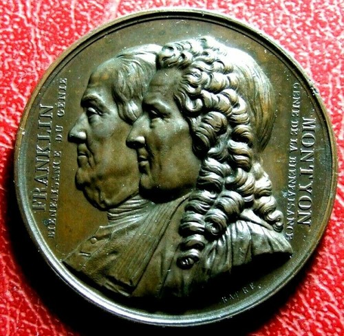 Benjamin franklin montyon - &,