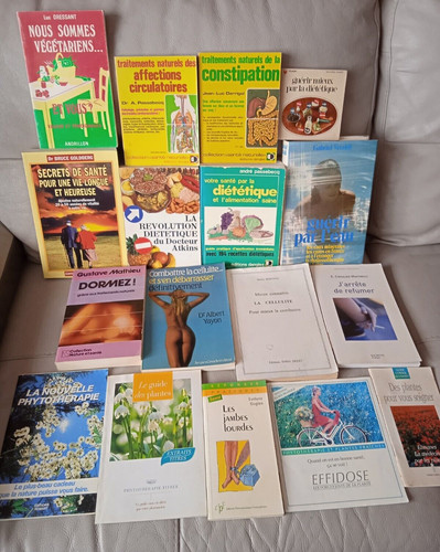 Lot livres sur la - la, santé