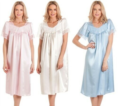 Femmes satin dentelle manche - femmes, satin/dentelle