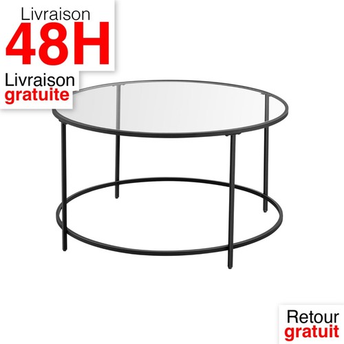 Vasagle table basse ronde - vasagle,
